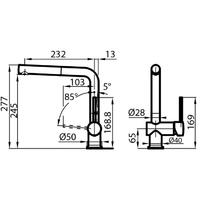 Kuhinjska armatura Foster GAMMA 8483 001